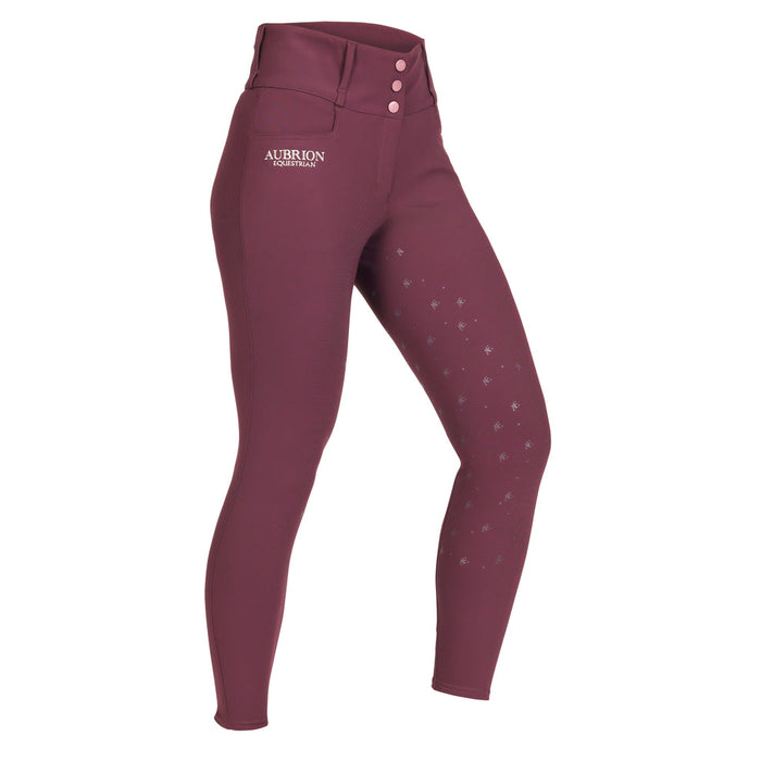 Aubrion Equestrian Breeches Thistle