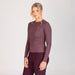 Aubrion Equestrian Ribbed Long Sleeve Top Thistle