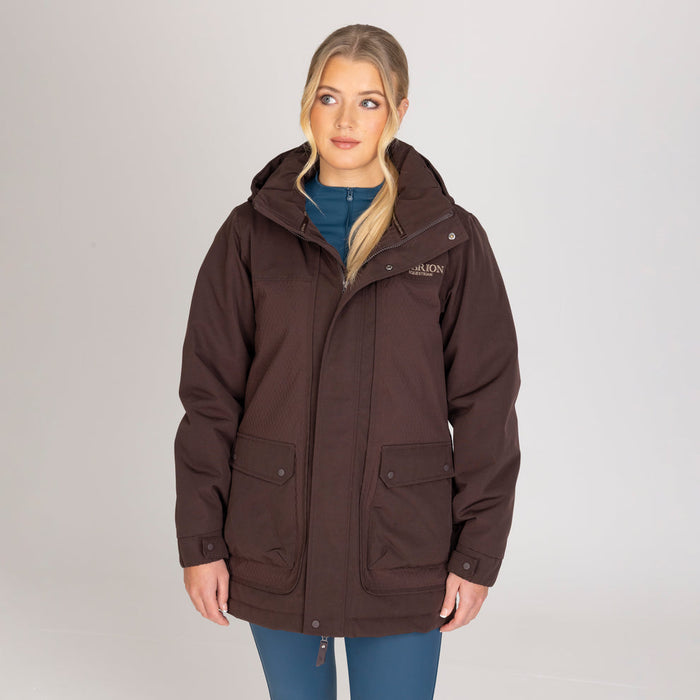 Aubrion Equestrian Winter Coat Expresso