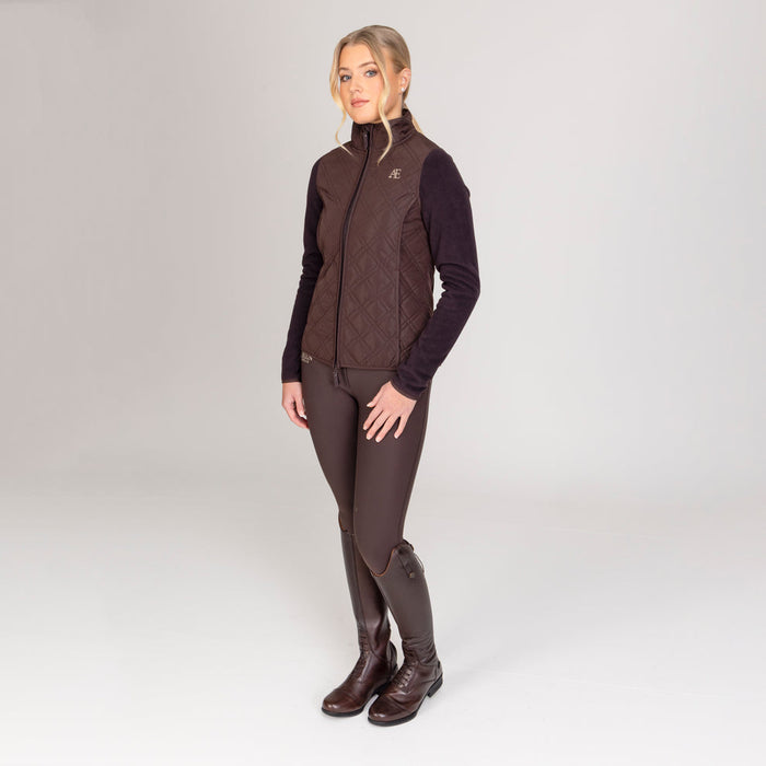 Aubrion Equestrian Hybrid Jacket Expresso