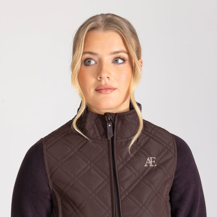 Aubrion Equestrian Hybrid Jacket Expresso