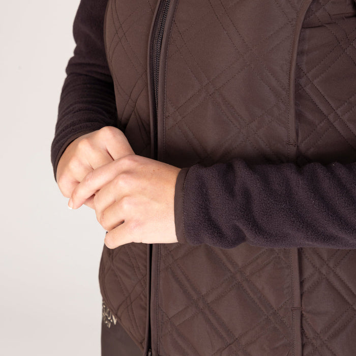Aubrion Equestrian Hybrid Jacket Expresso