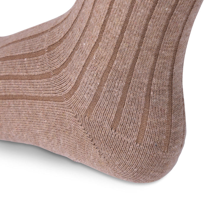 Aubrion Equestrian Knit Boot Socks Oat