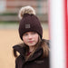 Aubrion Equestrian Knit Hat Espresso