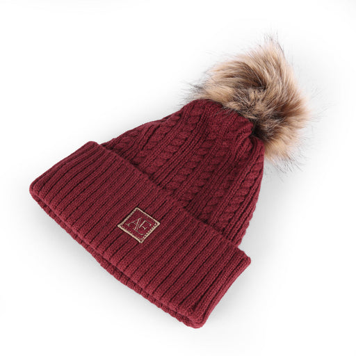 Aubrion Equestrian Knit Hat Port