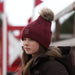Aubrion Equestrian Knit Hat Port