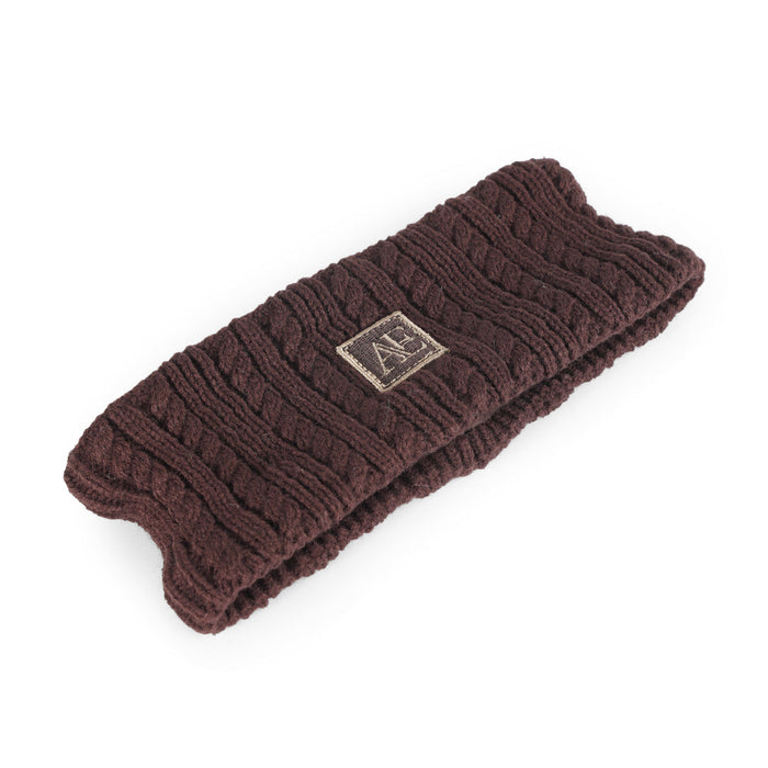 Aubrion Equestrian Knit Headband Espresso