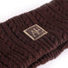 Aubrion Equestrian Knit Headband Espresso