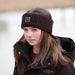Aubrion Equestrian Knit Headband Espresso