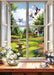 Country Cards Window View Card