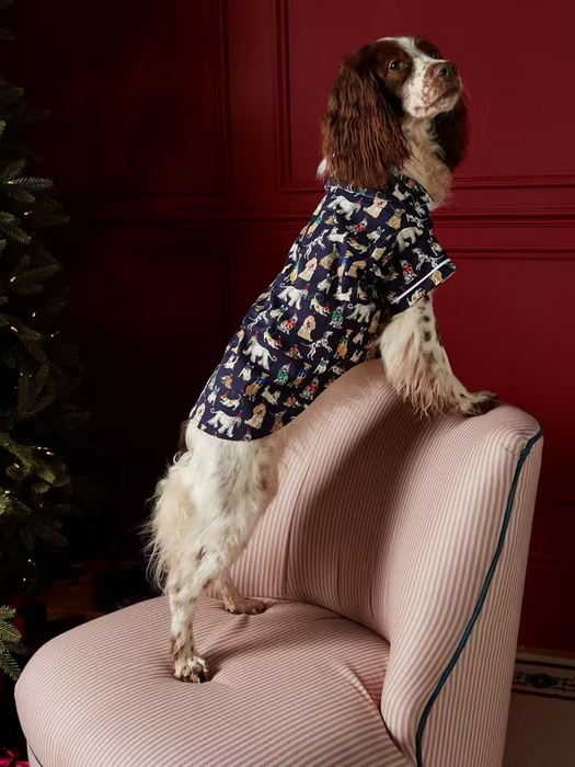 Joules Festive Dog Pyjamas