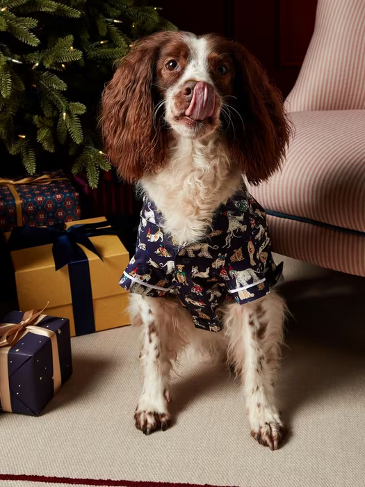 Joules Festive Dog Pyjamas