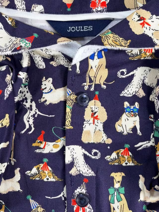 Joules Festive Dog Pyjamas