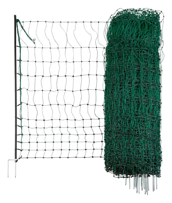 Rutland Electric Poultry Net 50m Green