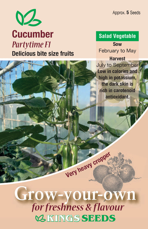 Kings Seeds Cucumber Partytime