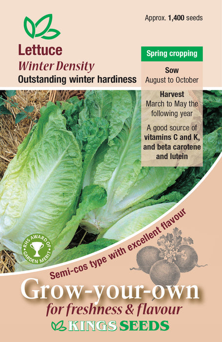 Kings Seeds Lettuce Winter Density Seeds