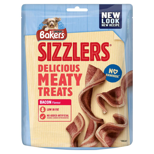 Bakers Sizzlers Bacon Flavour Dog Treats