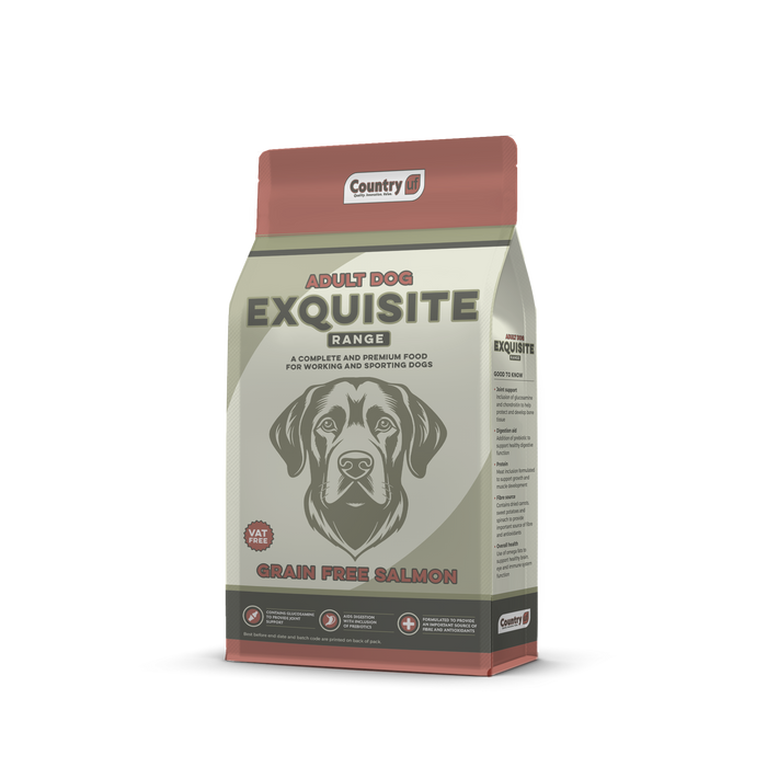 Country UF Exquisite Working Dog Grain Free Salmon 12kg