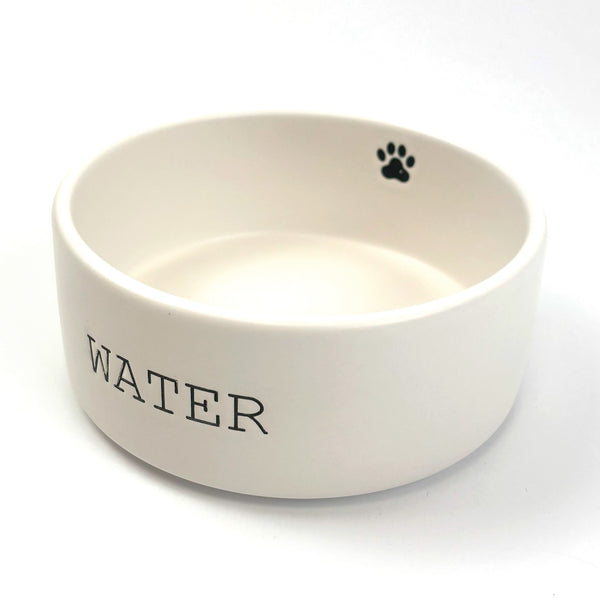 Paw Print Water Pet Bowl 16cm