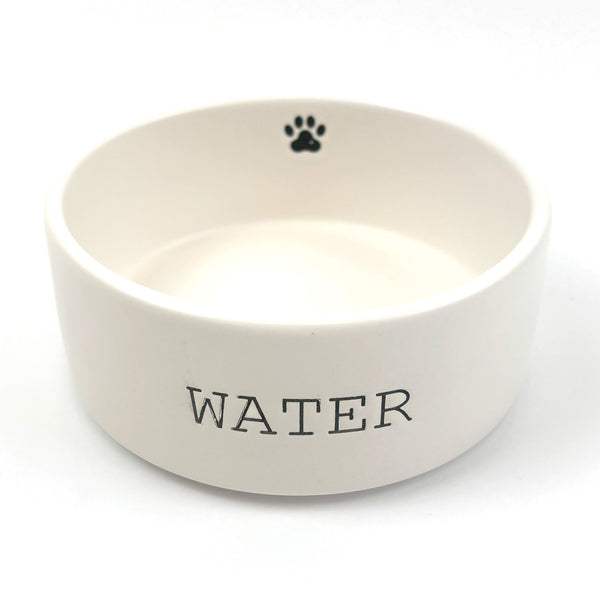 Paw Print Water Pet Bowl 16cm