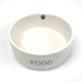 Paw Print Food Pet Bowl 13cm
