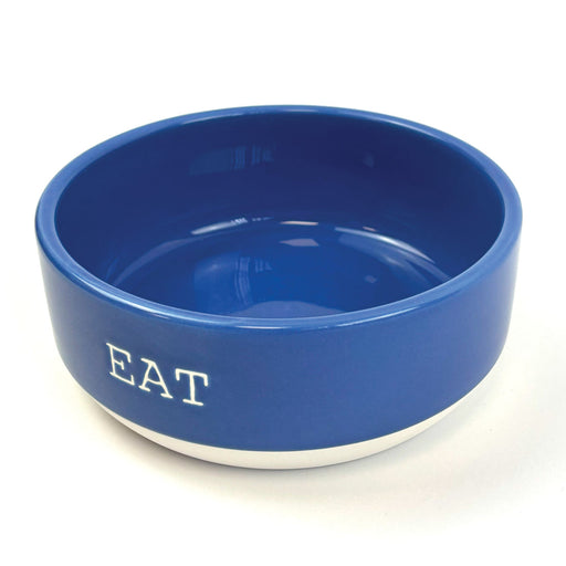 Azure Blue Eat Pet Bowl 16.5cm
