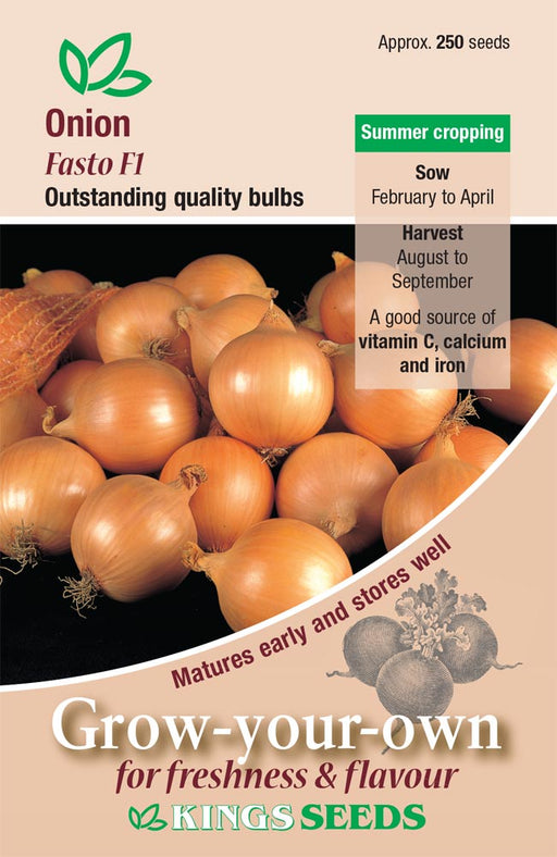 Kings Seeds Onion Fasto