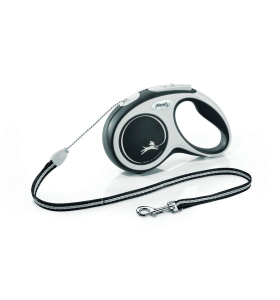 Flexi Comfort Small Cord Black 5m
