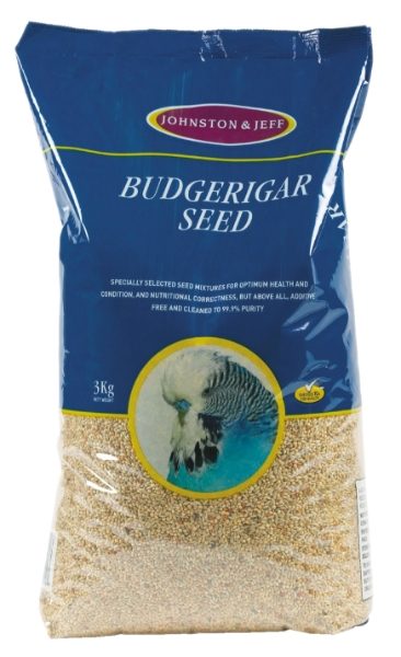 J&J Budgerigar Seed 3kg