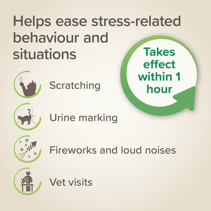 Beaphar StressLess Herbal Calming Spot-On for Cats, 3 pipettes