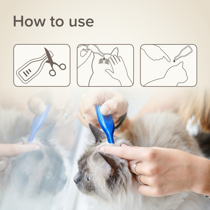 Beaphar StressLess Herbal Calming Spot-On for Cats, 3 pipettes