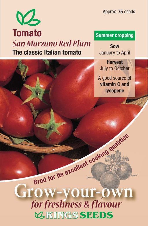 Kings Seeds Tomato San Marzano