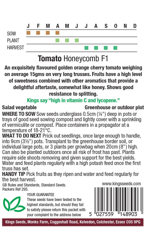 Kings Seeds Tomato Honeycomb F1