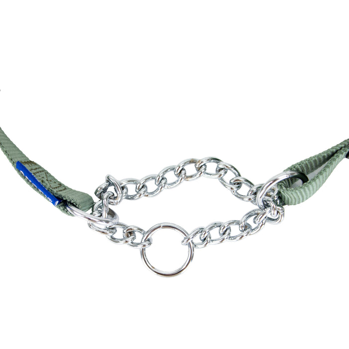 Ancol Obedia Nylon & Chain Collar