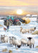 Country Cards Winter Feeding Christmas Card