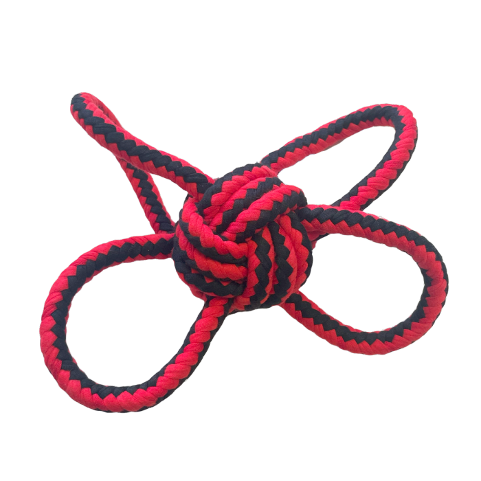 Nuts For Knots 4 Loop Tug Black/Red