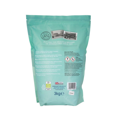 Copper Sulphate 3kg Refill
