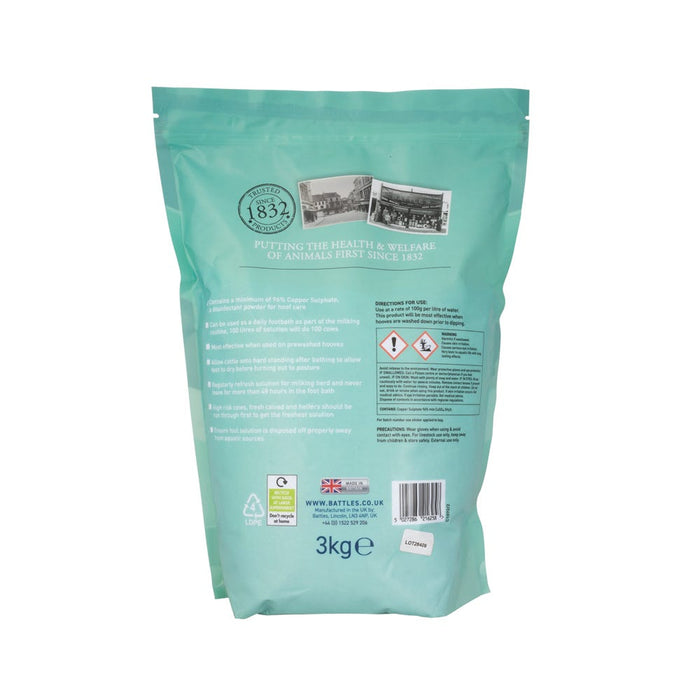 Copper Sulphate 3kg Refill
