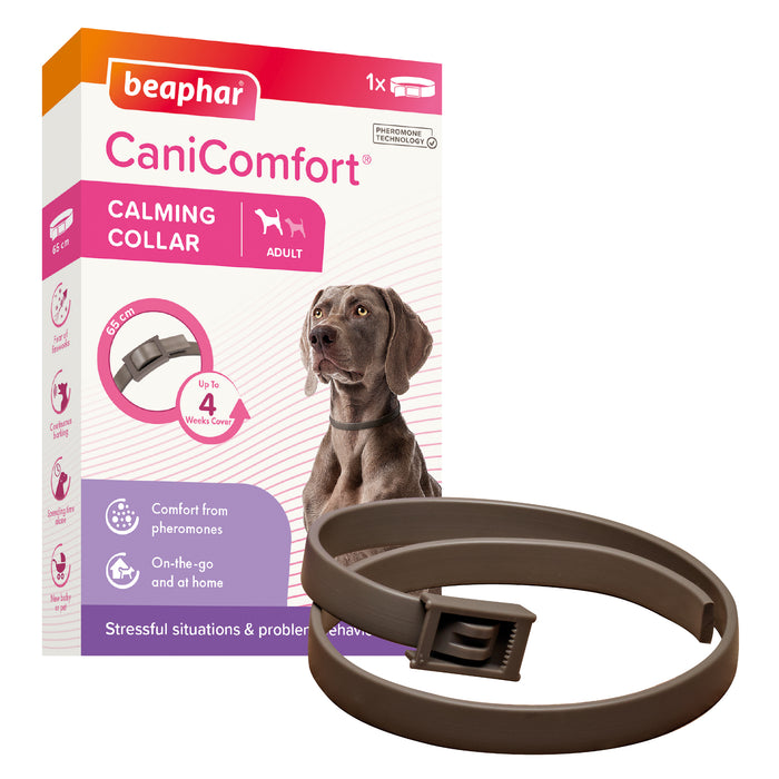 Beaphar CaniComfortÃ‚Â® Calming Collar for Adult Dogs 60cm
