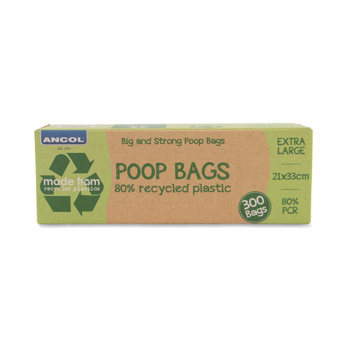 Ancol 'Made From' Giant Poop Bags  - Roll 300