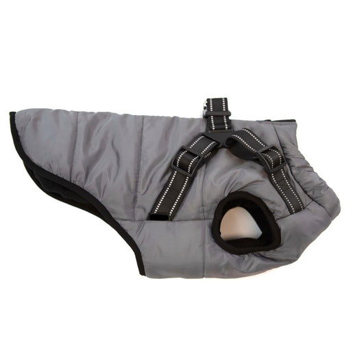 Harness Dog Jacket Dark Grey
