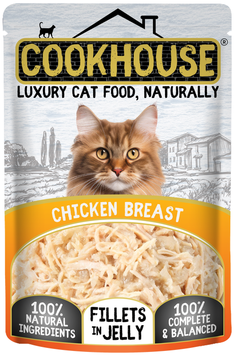 Cookhouse Cat Fillets Chicken 70g
