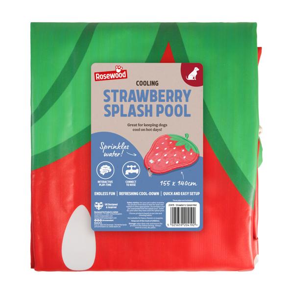 Strawberry Splash Mat For Dogs