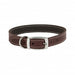 Ancol Heritage Leather Collar Oxblood
