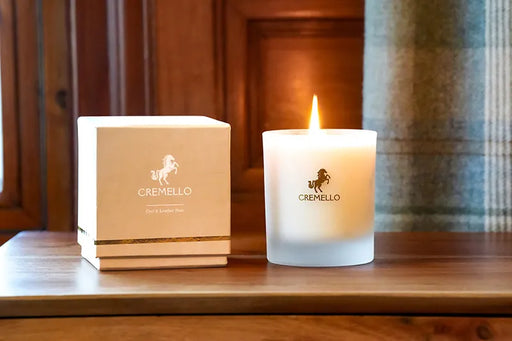 Cremello Oud & Leather Noir Candle 220g