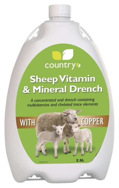 Country UF Sheep Vitamin & Mineral Drench With Copper