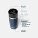 Rambler 12oz Travel Bottle Navy (355ml)