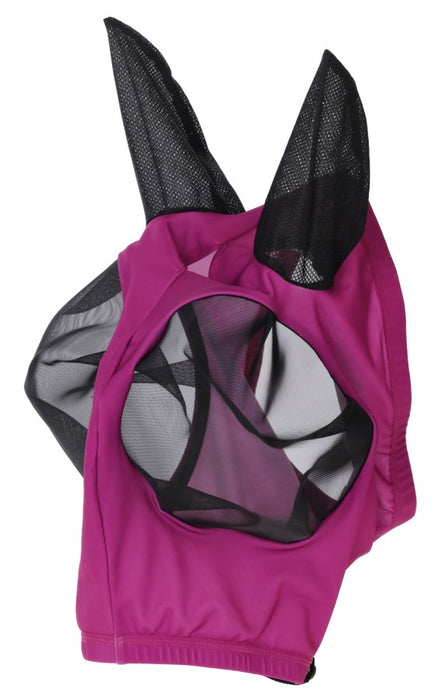 FinoStretch Zipper Fly Mask Berry