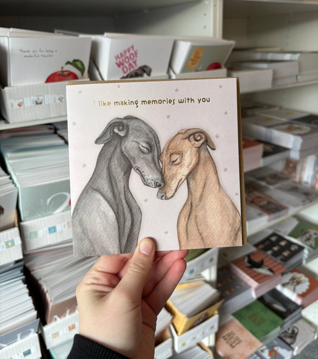 Lurcher Memories Gold Foil card
