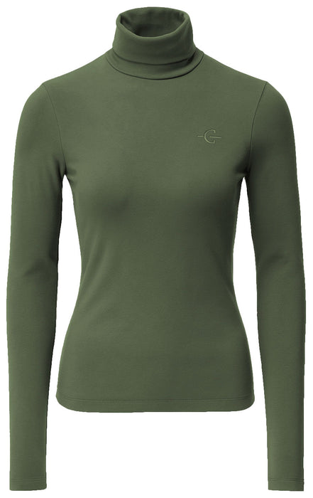 Covalliero Women's Turtleneck Forest Green